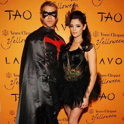 Ashley Greene and Kellan Lutz - Stars on Halloween 2009