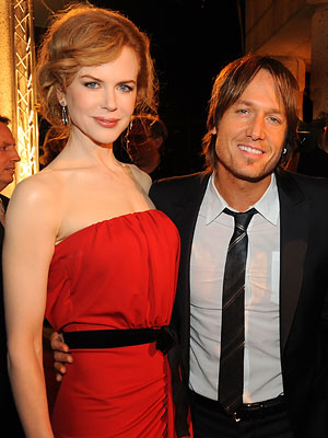 Nicole Kidman and Keith Urban - 2009 BMI Country Awards  - Nashville