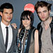 Kristen Stewart, Taylor Lautner and Robert Pattinson - Twilight Saga: New Moon fan event - Madrid