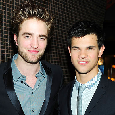 Robert Pattinson and Taylor Lautner - New York City premiere of The Twilight Saga: New Moon