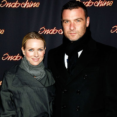 Parties: Naomi Watts and Liev Schreiber at the 25th anniversary of Indochine