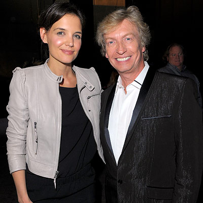 Katie Holmes and Nigel Lythgoe - Dizzy Feet Inaugural gala - Los Angeles