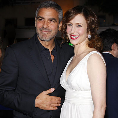 Vera Farmiga and George Clooney - Premiere of Up in the Air - Los Angeles