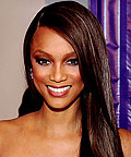 Tyra Banks, Pantene Pro-V Body Builder Volumizing Gel, Phyto Defrisant straightening balm, styling products