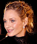 Uma Thurman, hair accessories