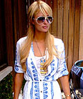 Paris Hilton wearing Joie