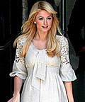 Paris Hilton wearing BCBG Max Azria