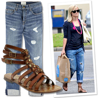 What To Wear With Boyfriend Jeans?<br />
