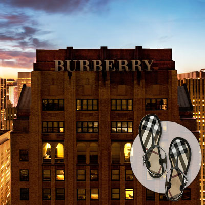 Burberry Sandals for $125
