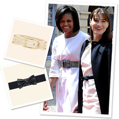 Michelle Obama - Carla Bruni-Sarkozy - Belts - Dress by Body Type - Fashion News