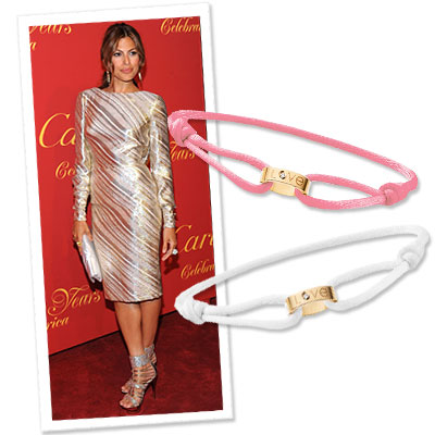 Eva Mendes - Cartier - Love Bracelet - Designer News - Shopping