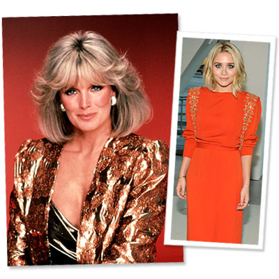 Ashley Olsen - Vintage Gown - CFDA - Linda Evans - Dynasty - Fashion News