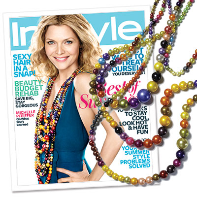 Michelle Pfeiffer - Tom Binns Necklace - Jewelry - Celebrity News