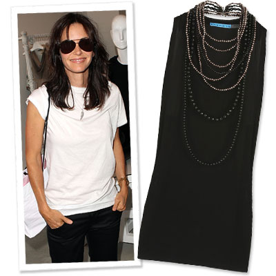 Courteney Cox Arquette Pays Retail for a Great Cause - What's Right Now