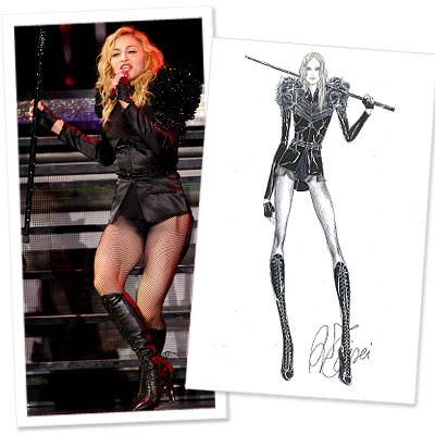 Madonna - Givenchy - Sticky + Sweet Tour