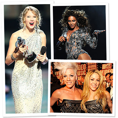 Video Music Awards - Taylor Swift - Beyonce - Pink - Shakira