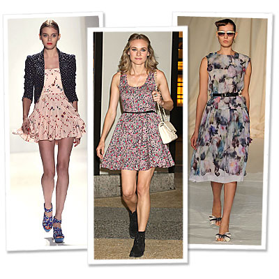Diane Kruger - Rebecca Taylor - Cynthia Rowley