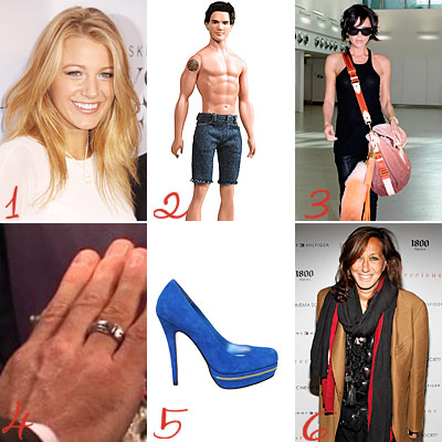 Blake Lively Is Beckham's New Muse, Plus Taylor Lautner Get a Barbie