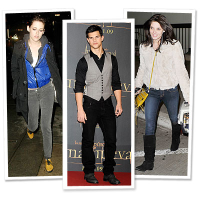 Twilight - J Brand - Ashley Greene - Taylor Lautner - Kristen Stewart