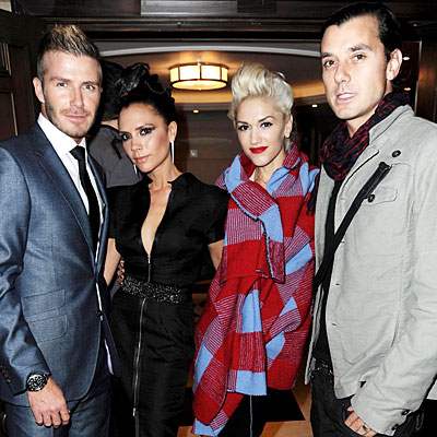 Gwen Stefani - Victoria Beckham - Gavin Rossdale - David Beckham