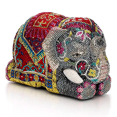 Judith Leiber Maharaja Elephant Minaudiere