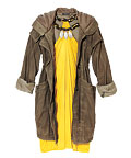 Topshop Jacket and Yigal Azrouël Dress