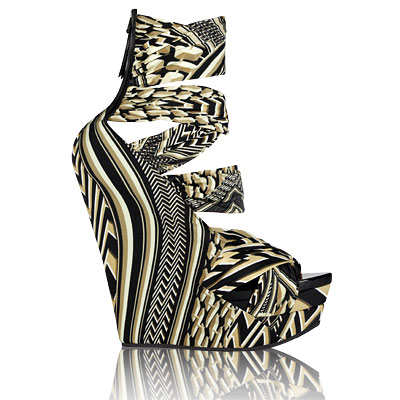 Givenchy Optical Print Wedges