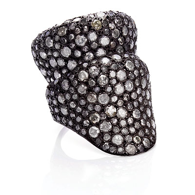 Made Her Think Double Knuckle Helmut Ring