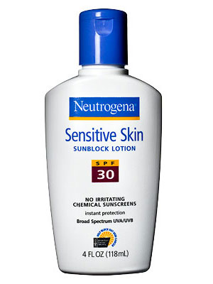 neutrogena sunblock