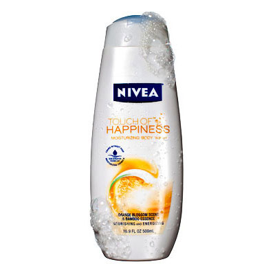 Nivea Touch of Happiness Moisturizing Body Wash in Orange Blossom