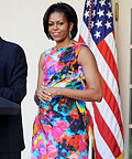 Michelle Obama wearing Thakoon
