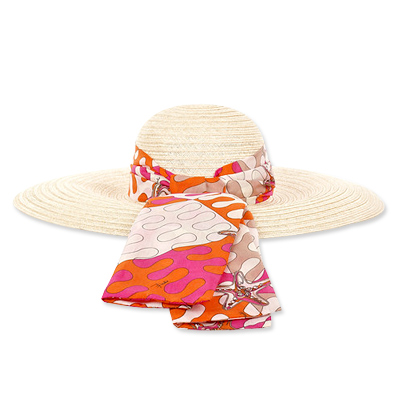 Emilio Pucci Medea Straw Hat