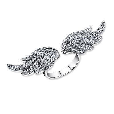 Anita Ko Gold and Diamond Wing Ring