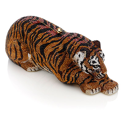 Judith Leiber Da Yun Tiger Minaudiere