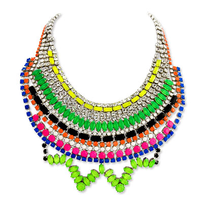 Tom Binns Tekno Chic Piece de Resistance Necklace