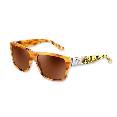 Versace Baroque-Print Sunglasses
