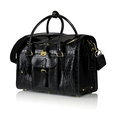 Ralph Lauren Crocodile Dog Carrier