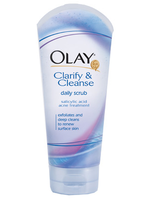 Olay Daily Facials Clarity Scrub Salicylic Acid Acne Treatment Olay Daily Facials Clarity Scrub Salicylic Acid Acne Treatment