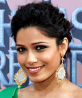 Freida Pinto-cheeks-Jeffrey Paul-The Last Airbender