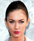 Megan Fox-Giorgio Armani-fashion week-eye lashes