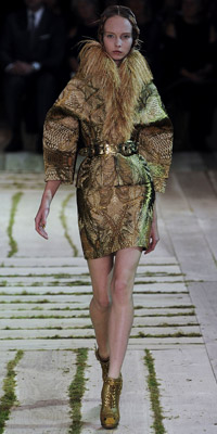 Alexander McQueen Spring 2011 Runway