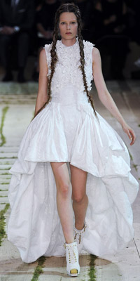 Alexander McQueen Spring 2011 Runway