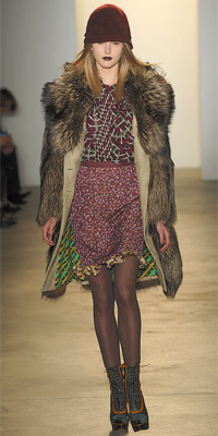 Peter Som Fall 2010 Runway