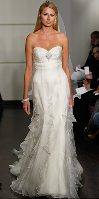 Badgley Mischka Fall 2010 Bridal