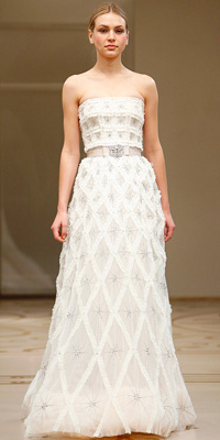 Reem Acra Fall 2010 Bridal