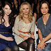 Fall 2010 Fashion Week - Michelle Trachtenberg, Kristen Bell and Mena Suvari - Rebecca Taylor Show