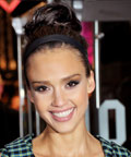 Jessica Alba-updo-robert ramos