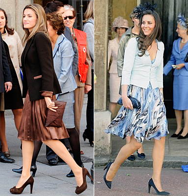 kate middleton burberry jacket prince william and kate middleton wedding date. Kate Middleton and Letizia