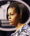 Michelle Obama wearing Thakoon