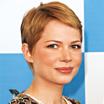 michelle williams short hair 2010. Michelle Williams